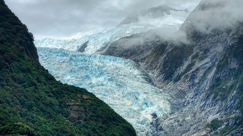 Snow Mountain Landscape